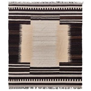 Ručně vázaný kusový koberec Duskwood DESP P110 Coffee Mix - 80x150 cm Diamond Carpets koberce