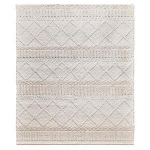 Ručně vázaný kusový koberec Geneva DE 7951 White Mix - 80x150 cm Diamond Carpets koberce