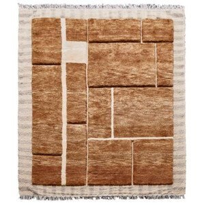 Ručně vázaný kusový koberec Filippo DESP P113 Brown Mix - 80x150 cm Diamond Carpets koberce
