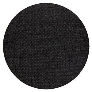 Kusový koberec Timo 6272 Black kruh – na ven i na doma - 200x200 (průměr) kruh cm Dywany Łuszczów