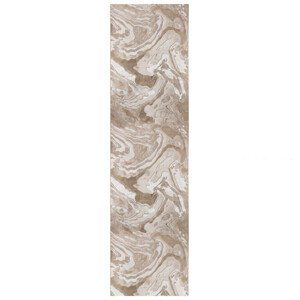 Běhoun Eris Marbled Natural - 60x230 cm Flair Rugs koberce