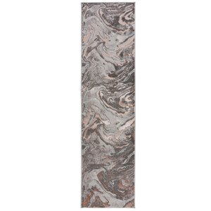 Běhoun Eris Marbled Blush - 60x230 cm Flair Rugs koberce