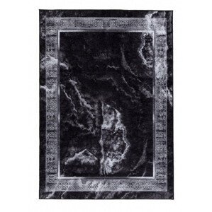 Kusový koberec Miro 51278.810 Marble black / white - 80x150 cm Dywany Łuszczów
