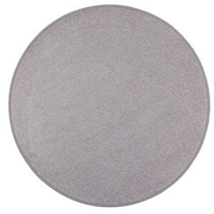 AKCE: 67x67 (průměr) kruh cm Kusový koberec Eton šedý 73 kruh - 67x67 (průměr) kruh cm Vopi koberce