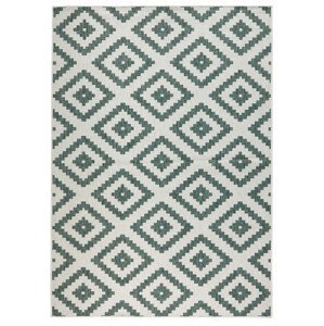 AKCE: 80x250 cm Kusový koberec Twin-Wendeteppiche 103131 grün creme – na ven i na doma - 80x250 cm NORTHRUGS - Hanse Home koberce