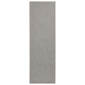 AKCE: 80x250 cm Běhoun Nature 103533 Silver Grey - 80x250 cm BT Carpet - Hanse Home koberce