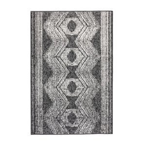 Kusový koberec Gemini 106009 Black z kolekce Elle – na ven i na doma - 120x170 cm ELLE Decoration koberce