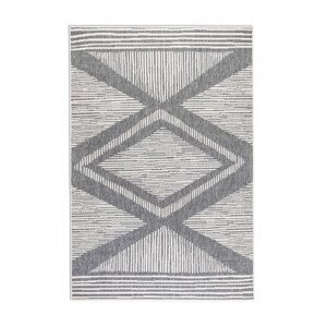 Kusový koberec Gemini 106013 Silver z kolekce Elle – na ven i na doma - 120x170 cm ELLE Decoration koberce