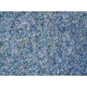 AKCE: 80x400 cm Metrážový koberec Rambo 77 modrý, zátěžový - Bez obšití cm Spoltex koberce Liberec