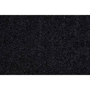 AKCE: 79x455 cm Metrážový koberec Rambo 15 černý, zátěžový - Bez obšití cm Spoltex koberce Liberec