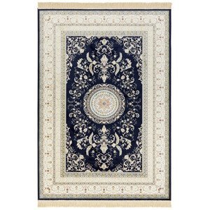 AKCE: 160x230 cm Kusový koberec Naveh 104371 Dark-blue - 160x230 cm Nouristan - Hanse Home koberce