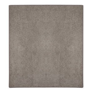 AKCE: 100x100 cm Kusový koberec Capri béžový čtverec  - 100x100 cm Vopi koberce