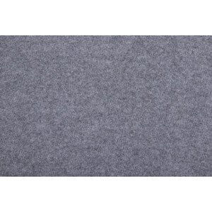 AKCE: 200x200 cm SUPER CENA: Šedý výstavový koberec Budget metrážní - Bez obšití cm Aladin Holland carpets