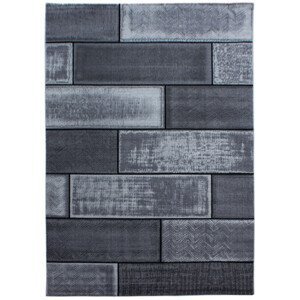 AKCE: 160x230 cm Kusový koberec Plus 8007 black - 160x230 cm Ayyildiz koberce