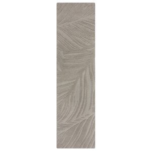 Běhoun Solace Lino Leaf Grey - 60x230 cm Flair Rugs koberce