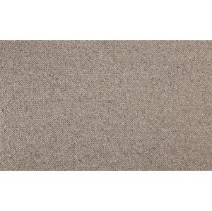 AKCE: 133x198 cm Metrážový koberec Alfawool 40 šedý - S obšitím cm Avanti