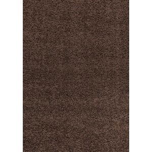 Kusový koberec Dream Shaggy 4000 brown - 60x110 cm Ayyildiz koberce