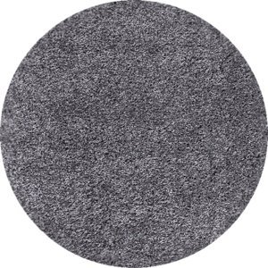 Kusový koberec Dream Shaggy 4000 Grey kruh - 120x120 (průměr) kruh cm Ayyildiz koberce