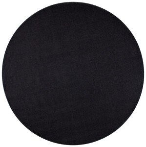 Kusový koberec Nasty 102055 Schwarz kruh - 200x200 (průměr) kruh cm Hanse Home Collection koberce