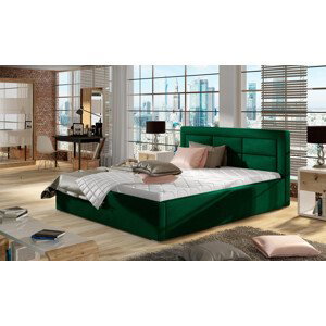 Čalouněná postel Rosano  + dřevěný rošt