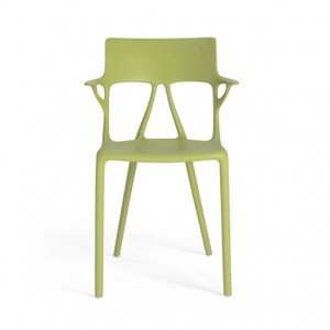 A.I.Chair zelená z expozice Kartell
