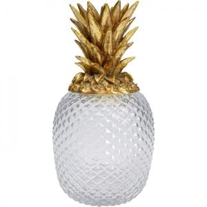 KARE Design Dekorativní dóza Pineapple Visible