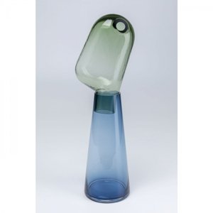 KARE Design Barevná skleněná váza Skittle 49cm