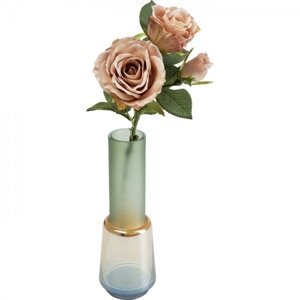 KARE Design Barevná skleněná váza Chloe 26cm