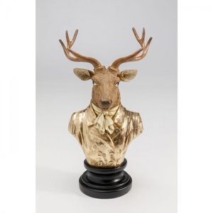 KARE Design Soška Gentleman Deer 32cm