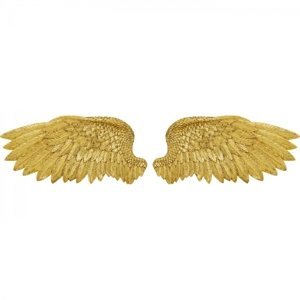 KARE Design Nástěnná dekorace Angel Wings (set 2 kusů)