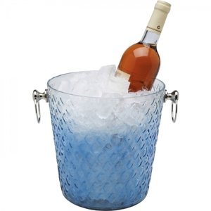 KARE Design Chladící nádoba na víno Ocean - modrá