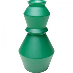 KARE Design Váza Gina - zelená, 30cm