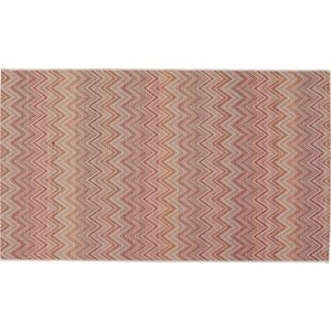 KARE Design Venkovní koberec Zigzag - červený, 160x230cm