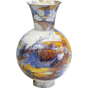 KARE Design Skleněná váza Zumba Colore 39cm