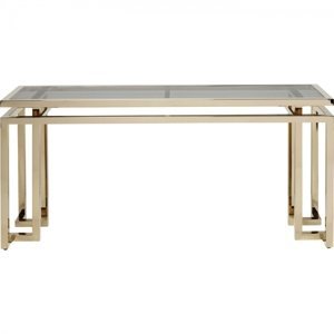 KARE Design Toaletní stolek Rush - zlatý