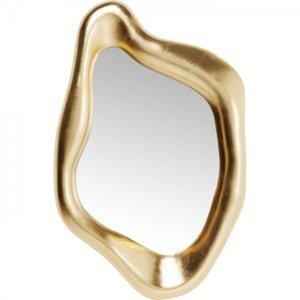 KARE Design Zrcadlo Hologram Gold 119×76 cm