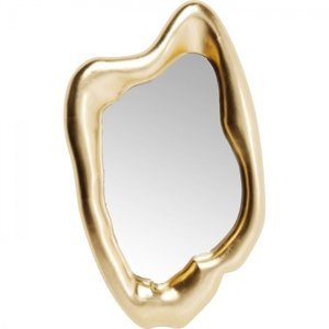 KARE Design Zrcadlo Hologram Gold 117×68 cm