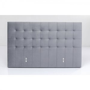 KARE Design Čelo postele Benito Star - šedé, 160cm