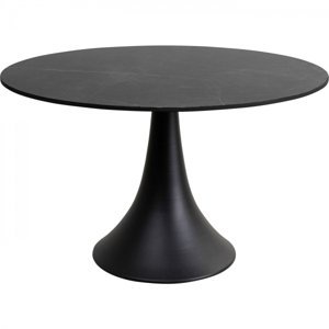 KARE Design Jídelní stůl Grande Possibilita černý, Ø110cm