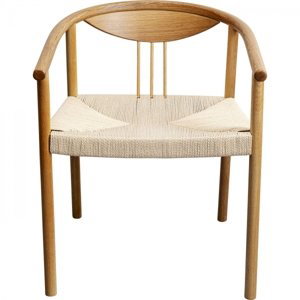 KARE Design Židle s područkami Edda Nature