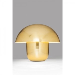 KARE Design Stolní lampa Mushroom - mosaz