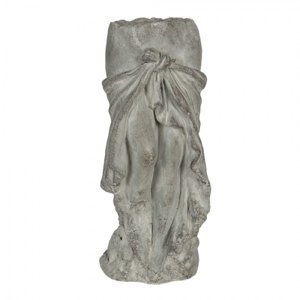 Květináč v designu nedokončené antické sochy Aline – 13x13x29 cm