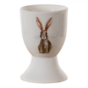 Kalíšek na vajíčko Rustic Easter Bunny – 4x6 cm