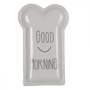 Keramický talířek Good Morning – 10x17x2 cm