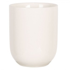 Bílý porcelánový kalíšek na čaj – 100 ml