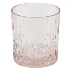 Růžová nápojová sklenička Water Pink – 300 ml