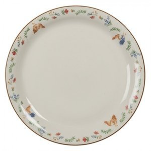 Porcelánový dezertní talířek Chicken and Rooster- Ø 20 cm – 20x2 cm