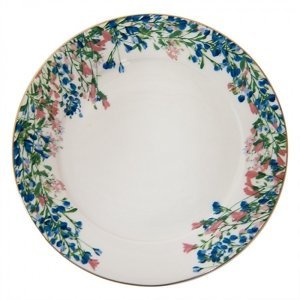 Porcelánový dezertní talíř s květy Floraison II – 21x2 cm