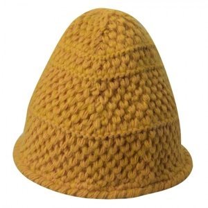 Žlutá pletená zimní čepice- 20 cm – 20 cm