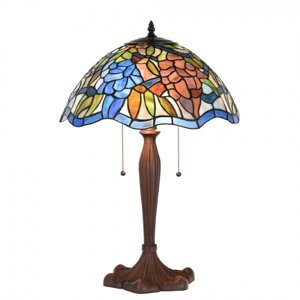 Stolní lampa Tiffany Alwin – 41x60 cm